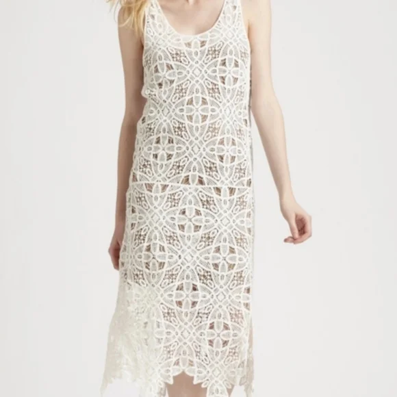 NWOT Lace Dress with Flesh color Liner - Picture 7 of 9